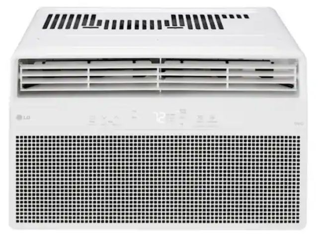 Lot 96-227571 - LG
8,000 BTU 115 Volts Window Air Conditioner Unit Cools 350 sq. ft. with Remote, WiFi Enabled and D...