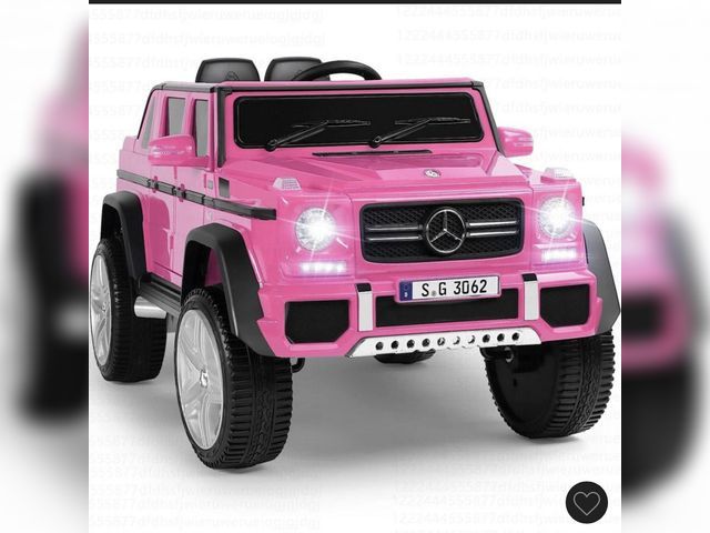 Lot 96-188756 - Costway Mercedes Benz 12V Electric Kids Ride On Car RC Remote Control W/Trunk
Pink
New
MSRP $417.00