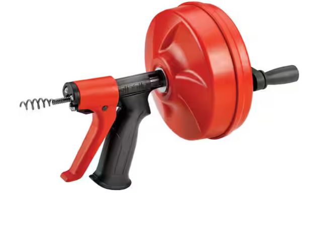 Lot 96-162633 - RIDGID
Power Spin+ 1/4 in. x 25 ft. Hybrid Drain Cleaning Snake Auger (Manual or Cordless Drill Oper...