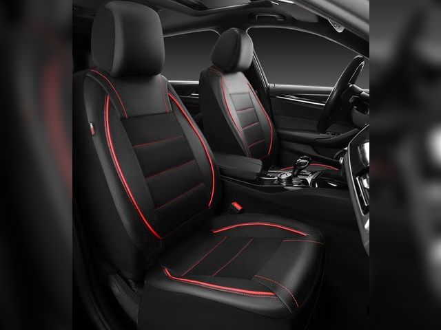 Lot 96-179567 - Car Seat Covere Black Red
Unsure what exact model they are. 
New