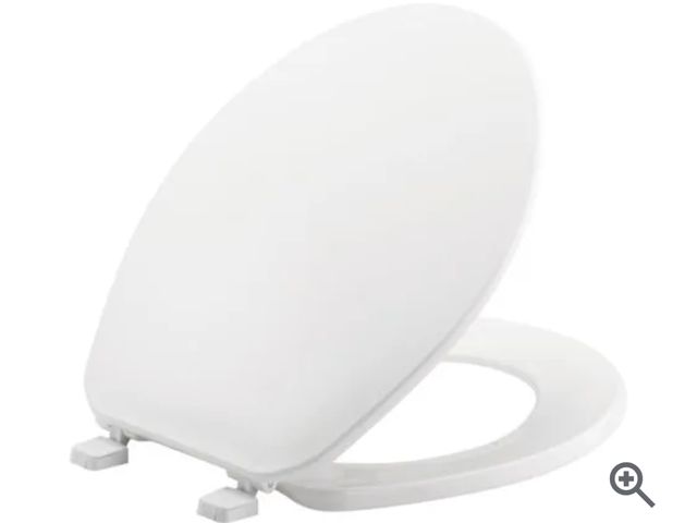 Lot 96-166025 - Plastic Closed-Front Toilet Seat New