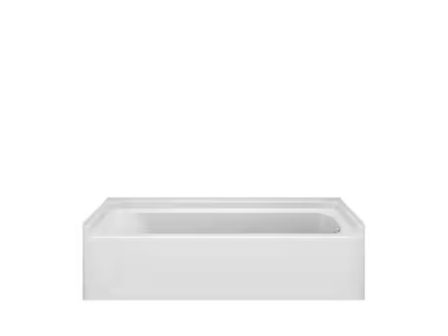 Lot 96-165060 - STERLING
60 in. x 30 in. Soaking Bathtub with Right Drain in White

New

MSRP $350