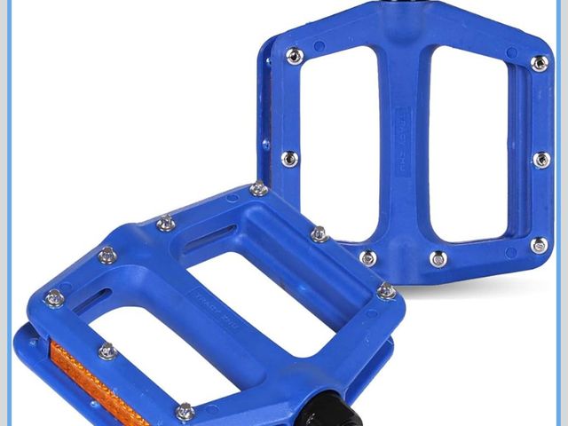 Lot 96-180691 - DRBIKE Mountain Bike Pedals MTB Pedals 9/16" Sealed Bearing Lightweight Nylon Bicycle Flat Platform ...