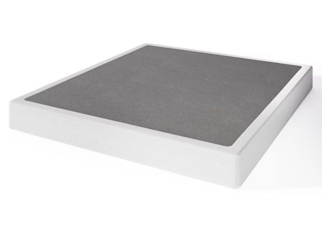 Lot 96-211089 - HOMZENE 5 in. H Queen Size Box Spring with Metal Structure, Mattress Foundation with Fabric Cover, H...