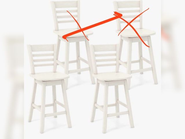 Lot 96-197850 - Set of 2 Swivel Chairs, may vary slightly from stock photo New