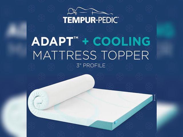 Lot 96-174347 - Tempur-Pedic TEMPUR-Adapt + Cooling 3-Inch King Mattress Topper Medium Luxury Premium Foam, Washable...
