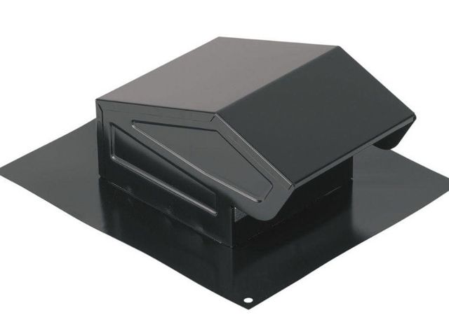 Lot 96-221883 - Broan-NuTone Galvanized Steel Roof Cap with Built-In Damper for 3 in. or 4 in. Round Static Roof Ven...