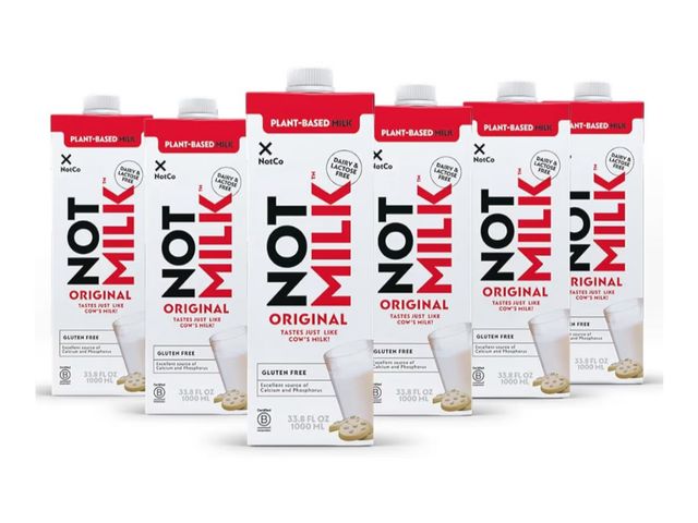Lot 96-200846 - NotMilk Original Plant-Based Milk Alternative, 33.8 Fl Oz (Pack of 6) - Shelf-Stable, Lactose-free, ...
