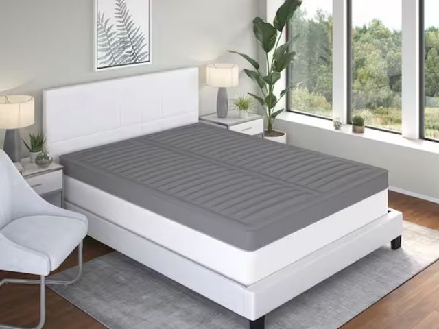 Lot 96-159936 - Boyd Sleep Top Aire Supreme Inflatable 4 in. Mattress Topper Air Filled Topper with Dual Adjustable ...