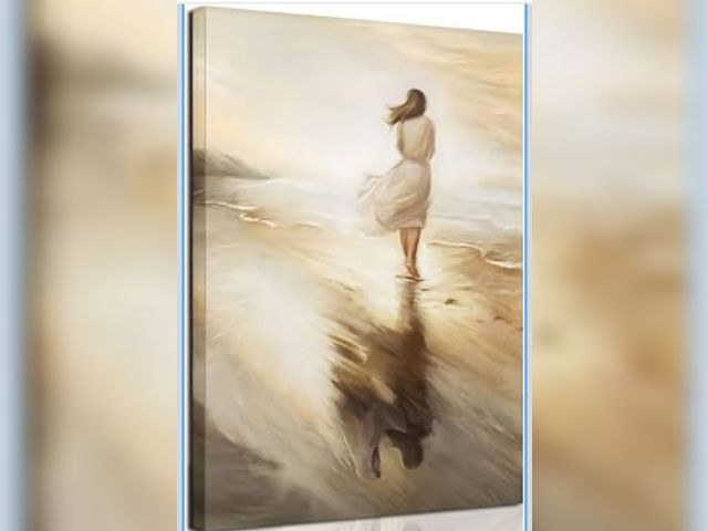 Lot 96-189984 - Riveda The Lord Shall Stand with Thee Wall Art Christian Inspirational Canvas Art Prints Boho Christ...