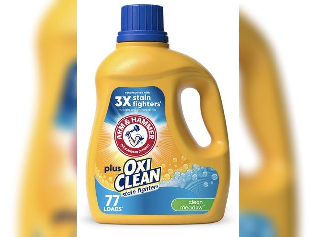 Lot 96-200759 - ARM &amp; HAMMER Plus OxiClean Clean Meadow, 77 Loads Liquid Laundry Detergent, 100.5 fl oz New