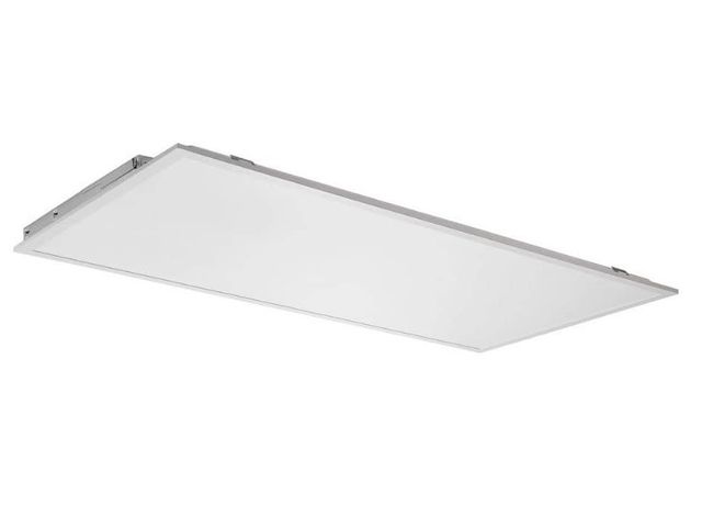 Lot 96-211363 - Commercial Electric 1-Pack 2 ft. x 4 ft. 500 Watt Equivalent Integrated LED
White Troffer Light 3 CC...