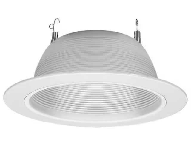 Lot 96-212067 - Box of 12!! Generation Lighting
6 in. White Recessed Incandescent Trim
MSRP $120