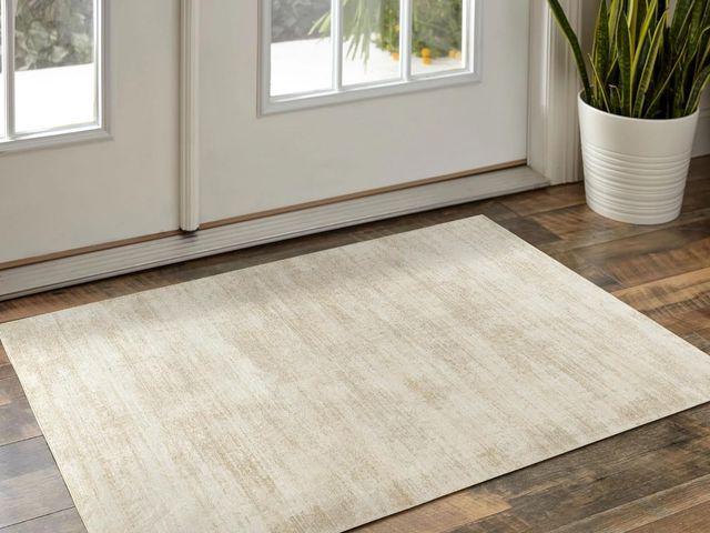 Lot 96-165806 - Entryway Rugs Kitchen Rugs 2x3 Abstract Farmhouse Tan Beige
Appears unused, no package