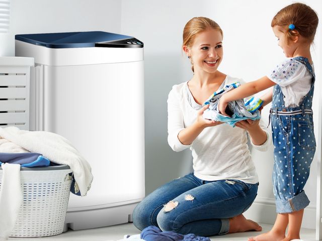 Lot 96-197749 - Costway 800W Electric 1.5 cu.ft Compact Drying Machine with Stainless Steel Tub 5 Modes
New 
Msrp $5...