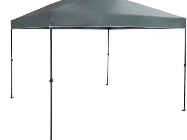 Lot 96-163163 - Everbilt
10 ft. x 10 ft. Grey Instant Canopy Pop Up Tent

MSRP $130

New