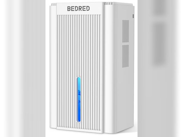 Lot 96-232733 - Dehumidifier, 95OZ Dehumidifier for Home 1000 sq ft - Quiet with Auto Shut Off &amp; Relaxing 7 Colo...