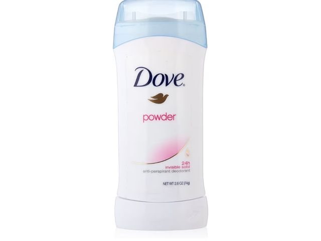 Lot 96-203194 - Dove Invisible Solid Antiperspirant Deodorant Powder, 2.6 oz, Twin Pack. new