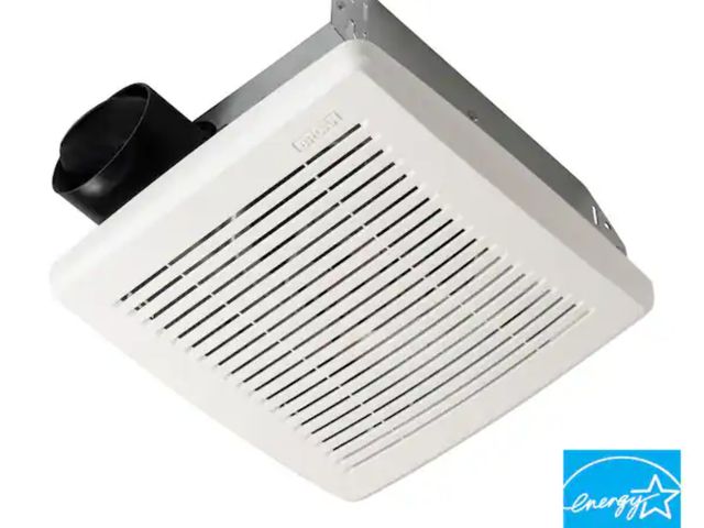 Lot 96-191738 - Broan-NuTone
Economy 50 CFM, Wall or Ceiling, No Cut, Roomside Installation, Bathroom Exhaust Fan, E...