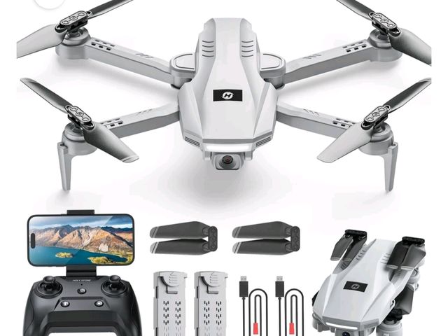 Lot 96-230813 - Holy Stone HS130 FPV Drone with 1080P HD Camera for Adults and Kids, Altitude Hold, 2 Batteries, Gra...