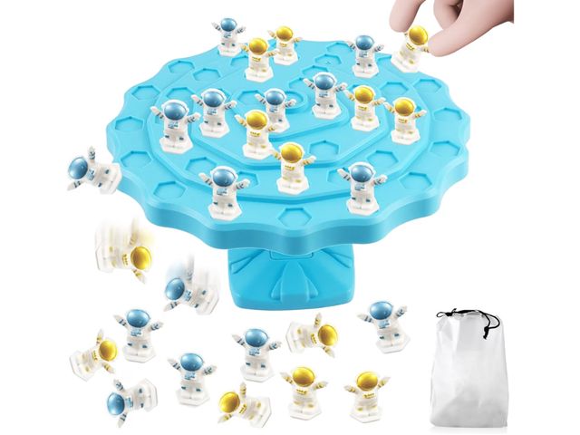 Lot 96-230650 - Astronaut Balance Game, Two-Player Balance Tree Board Game Interactive Family Balance Tree Desktop G...