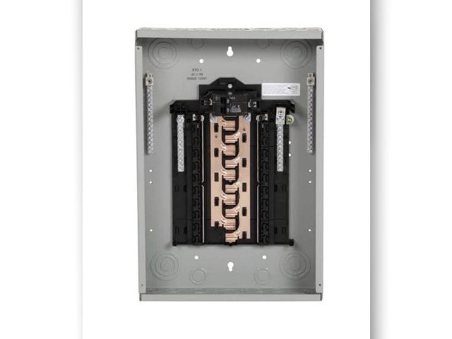 Lot 96-227891 - Siemens
PN Series 100 AMP 20-Space
20-Circuit Main Breaker Plug-
On Neutral Load Center 
Indoor with...
