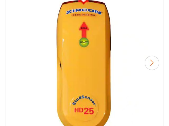 Lot 96-170484 - Zircon StudSensor HD25 Stud Finder lightly used untested