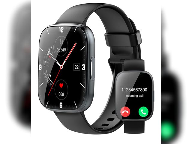 Lot 96-177967 - Smart Watch for Men Women Answer/Make Calls, 1.96" HD Fitness Watch with Heart Rate Monitor Sleep Mo...