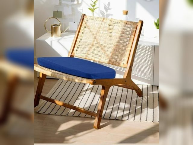 Lot 96-190285 - Outdoor Chair Cushions, Patio Chair Cushions for Outdoor Furniture, Indoor Dining Seat Chair Pads wi...