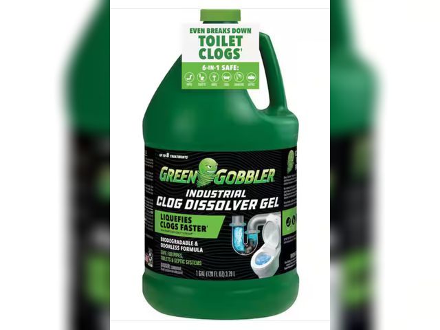 Lot 96-180823 - Green Gobbler
1 Gal. Industrial Strength Gel Grease and Hair Clog Remover for Toilet, Tub, Shower an...