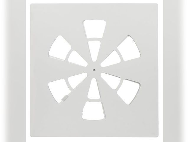 Lot 96-170005 - 24" x 24" Adjustable Office Vent Cover - Durable,For Flat Office Ceiling Vents Ceiling Air Deflector...