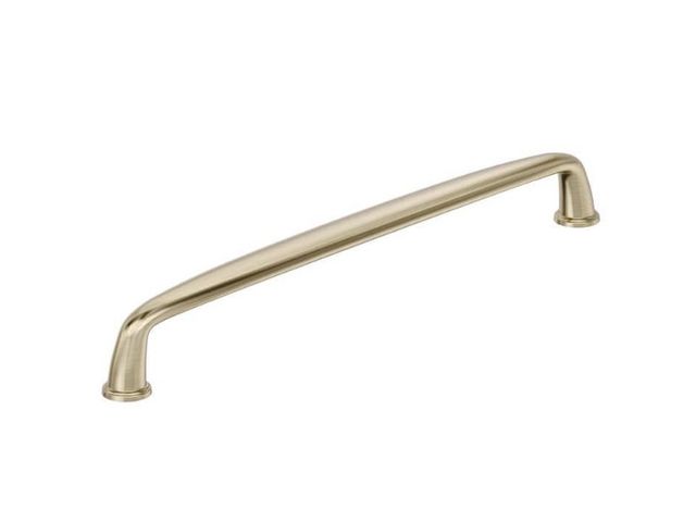 Lot 96-226616 - Pack of 17 Amerock Kane 8-13/16 in. (224mm) Center-to-Center Golden Champagne Arch
Cabinet Pull MSRP...