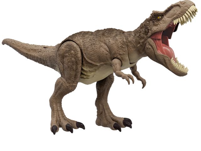 Lot 96-165842 - Jurassic World Chaos Theory All-Out Attack Tyrannosaurus Rex Dinosaur Action Figure Toy 

New