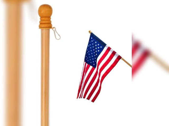 Lot 96-178054 - Anley 56" Pine Wooden House Flagpole - for Sleeve House Flags (28" x 40") - Wood Flag Pole with Tang...