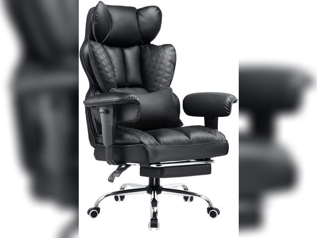 Lot 96-176210 - COMHOMA Big and Tall Office Chair 400LBS Wide Ergonomic Gaming Chair with Deluxe Embossing Designed ...