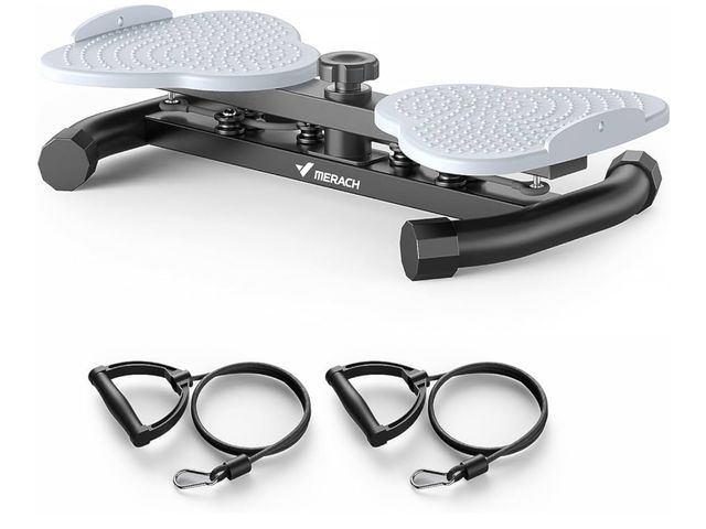 Lot 96-170248 - MERACH Waist Twister, Ab Machine with 300 lbs Weight Capacity, Abs Workout for Slim Waist and Core A...