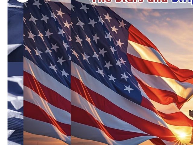 Lot 96-232937 - Sturdy American Flag Outdoor Heavy Duty, Longest Lasting American Flags for Outsid ,the USA Flag Emb...
