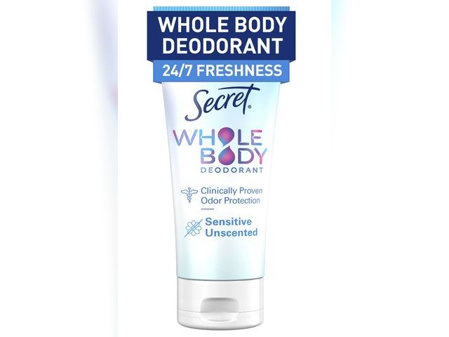 Lot 96-167207 - Secret Women's Whole Body Aluminum Free Deodorant Clear Cream Unscented 3.0oz

New
