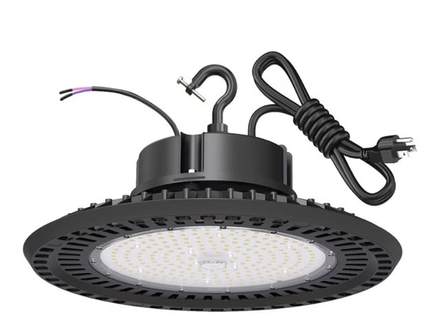 Lot 96-181414 - BFT UFO LED High Bay Light 240w 5000K High Bay Led Shop Lights 36,000LM 0-10V Dimmable UL 5-Foot Cab...