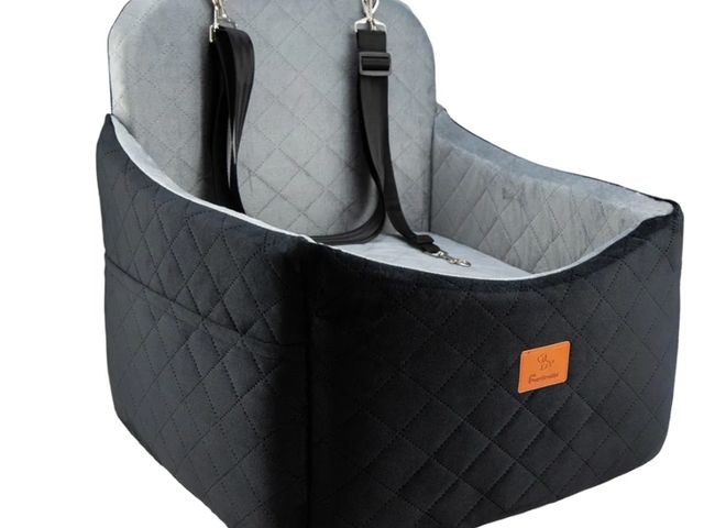 Lot 96-170724 - Dog Car Seats for Small/Medium Dogs, FurFrolic Memory Foam Dog Booster Seat for Small Dogs up to 35 ...