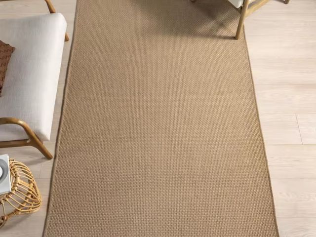 Lot 96-193845 - Tabytha Solid Jute Natural 10 ft. x 14 ft. Indoor Area Rug
Used 
MSRP $320.00