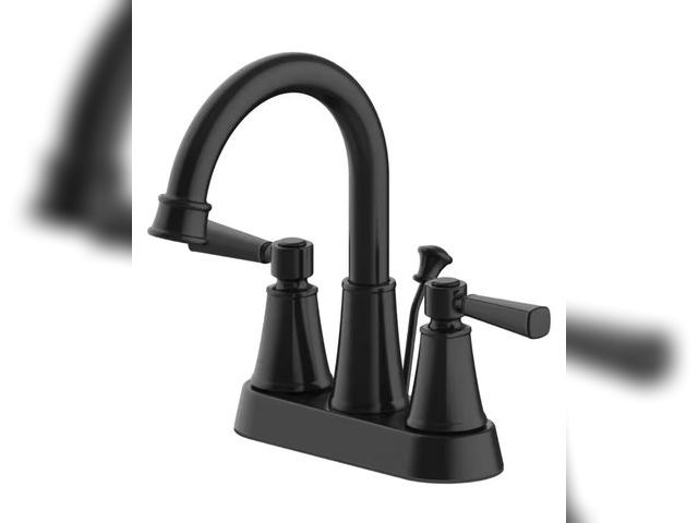Lot 96-163272 - Glacier Bay
Melina 4 in. Centerset Double Handle High-Arc Bathroom Faucet in Matte Black
New