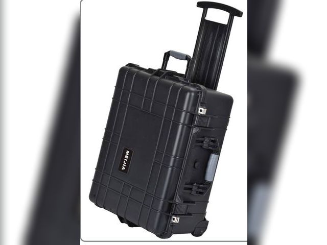 Lot 96-172611 - MEIJIA All Weather Waterproof Rolling Protective Case,Hard Compact Camera Case With Retractable Pull...