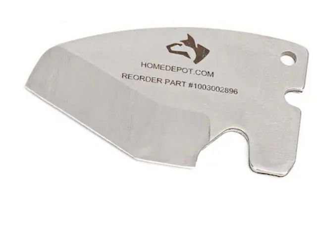 Lot 96-165199 - 5pk of Husky
1-1/4 in. Ratcheting PVC Cutter Replacement Blade
New