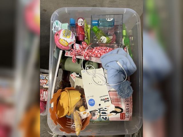 Lot 96-166319 - Mixed box of miscellaneous target items all appear new