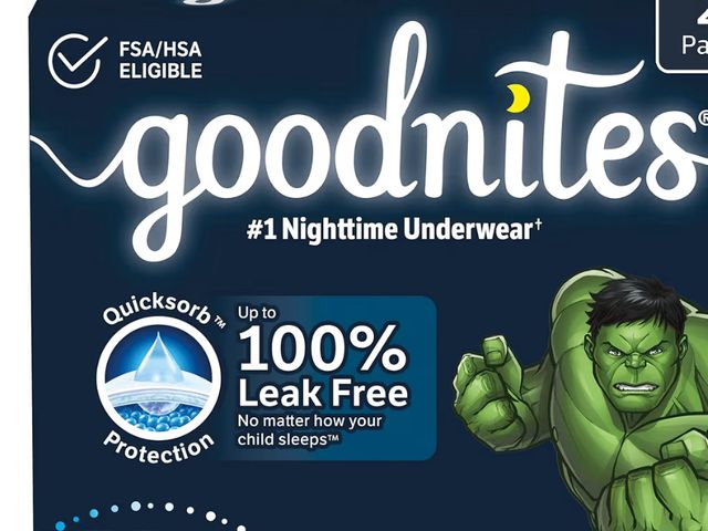 Lot 96-182339 - Goodnites Boys' Nighttime Bedwetting Underwear, Size S/M (43-68 lbs) Pack of 22
New