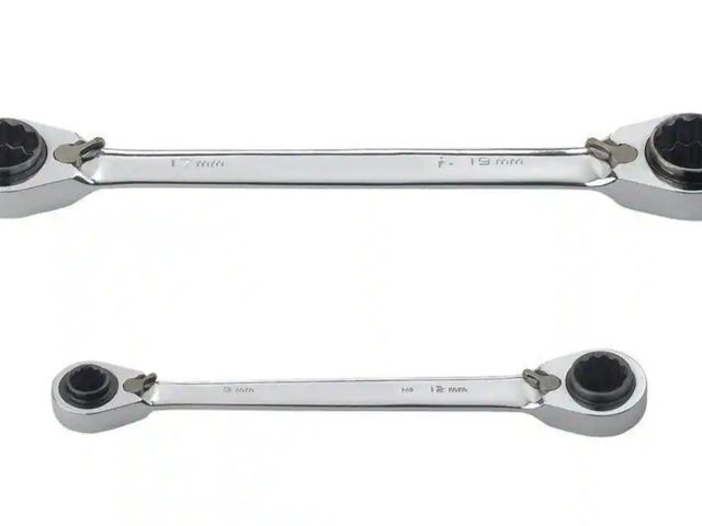Lot 96-173839 - Husky
Metric Quad Drive Ratcheting Wrench Set (2-Piece)
Open Package 
Appears Lightly Used Untested