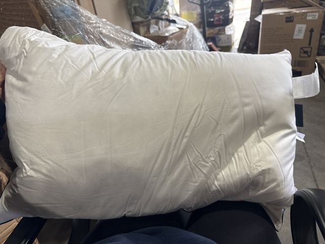 Lot 96-214002 - Pacific Coast Bed Pillow, Hotel Goose Feather and Down Pillow for Sleeping, 3-Chamber Pillow with Hi...