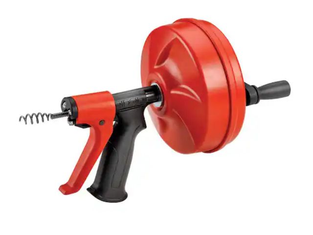 Lot 96-179605 - RIDGID
Power Spin+ 1/4 in. x 25 ft. Hybrid Drain Cleaning Snake Auger (Manual or Cordless Drill Oper...