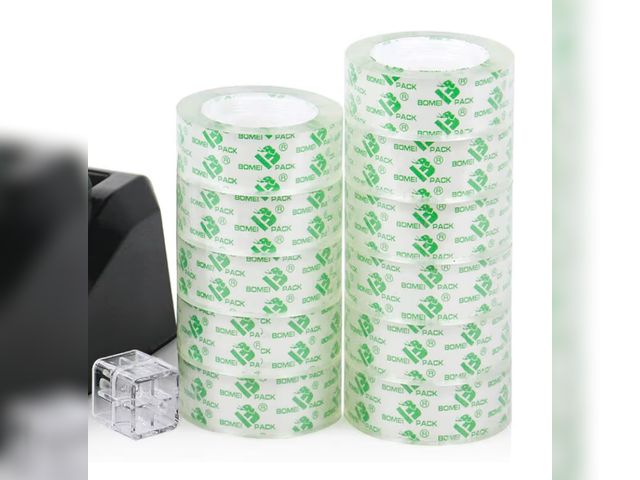 Lot 96-190830 - 9 rolls of tape only!! 
No dispenser